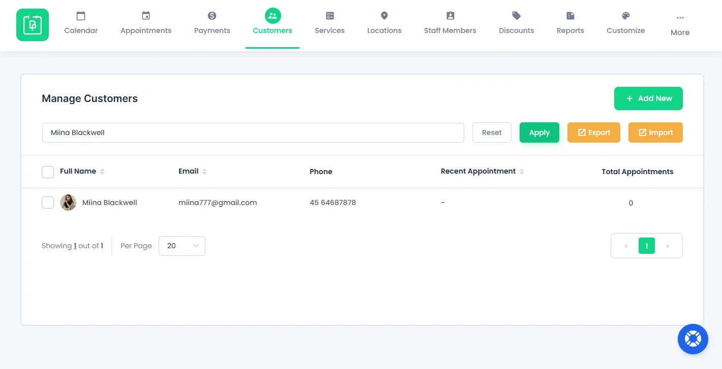 Your Customer Details