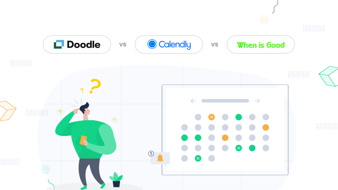 Doodle vs Calendly vs WhenIsGood