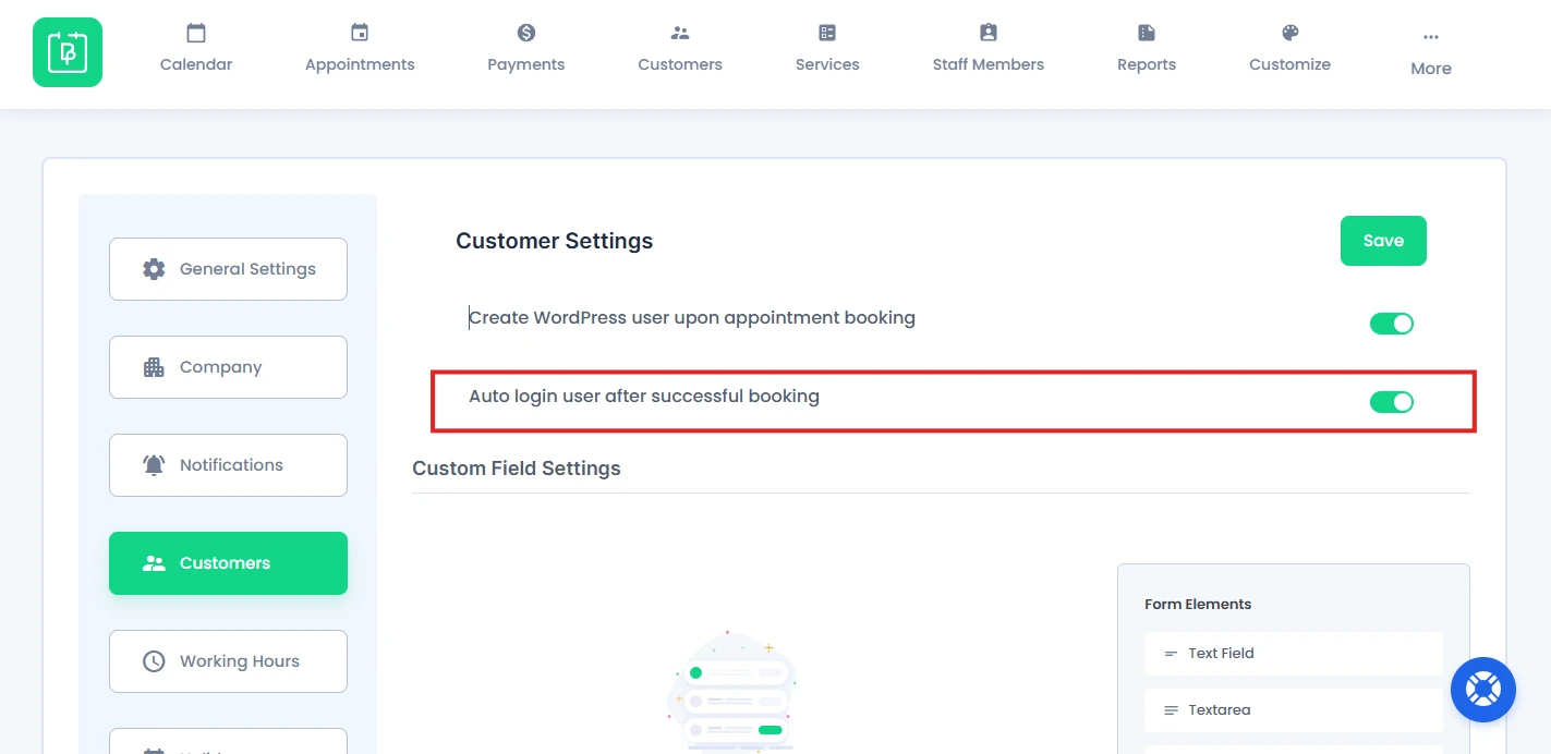 Auto Login User after Successful Booking