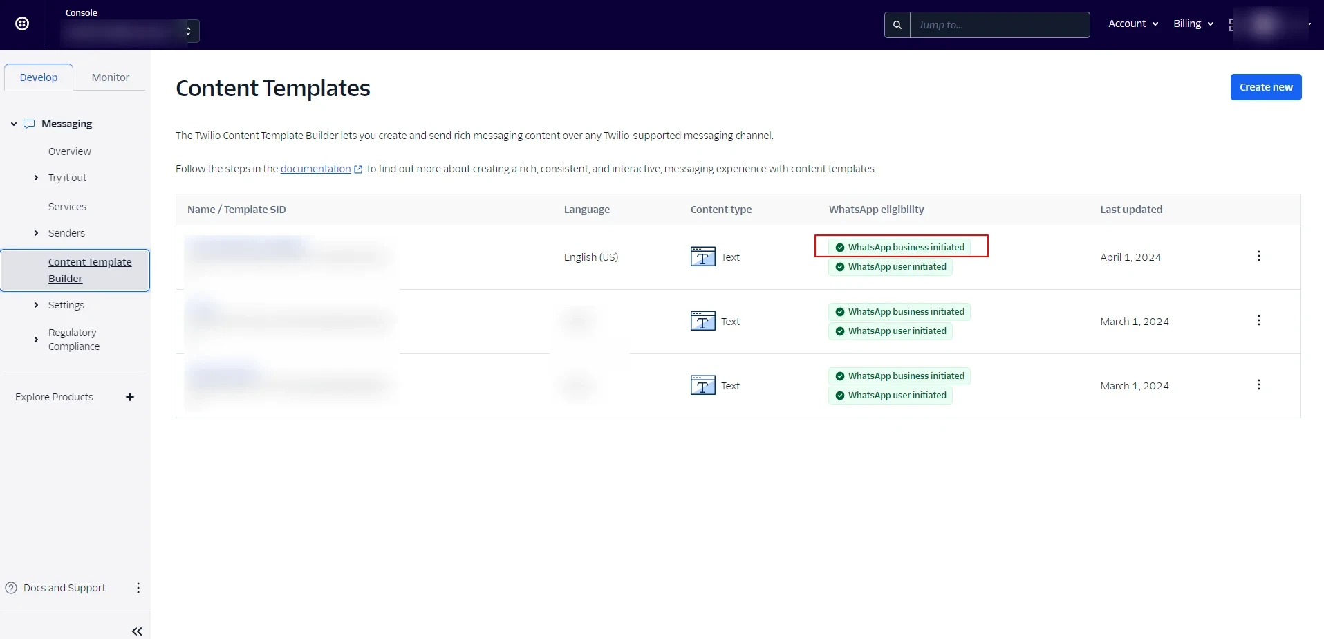 Content Template Builder