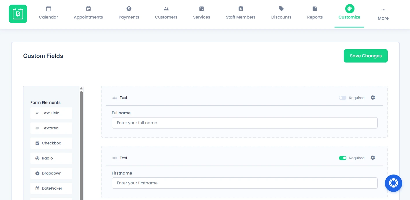 Custom Fields