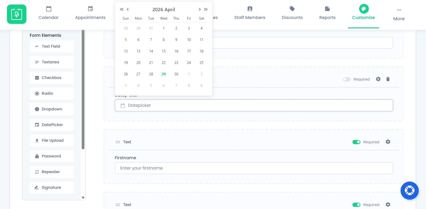 DatePicker