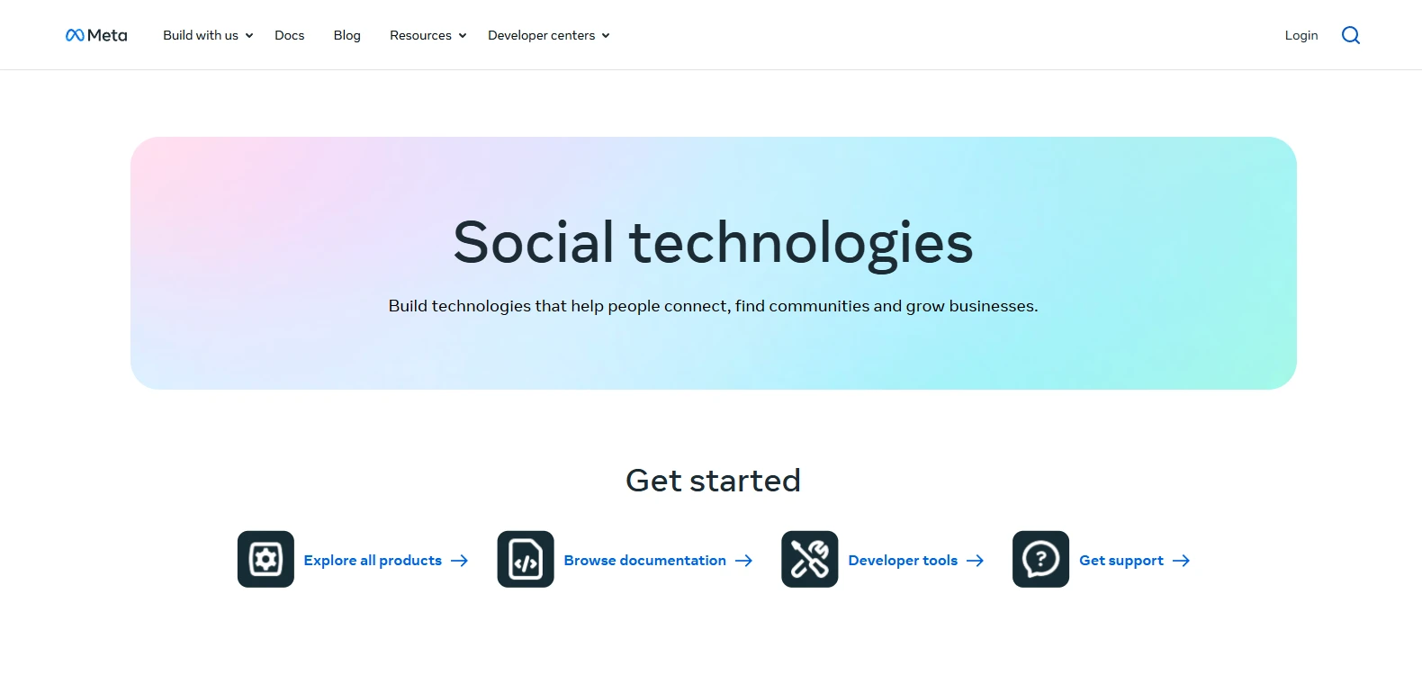 Facebook for Developers