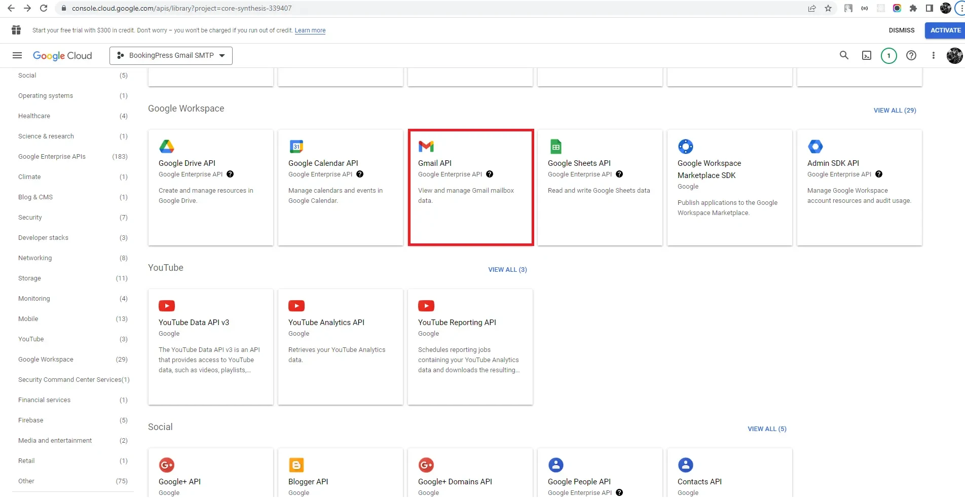 Gmail API