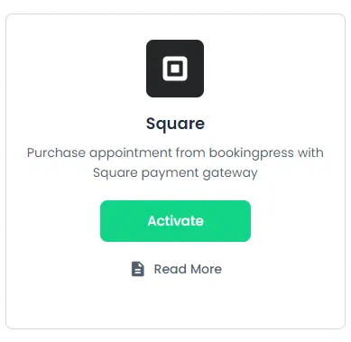 Square Payment Gateway Integration