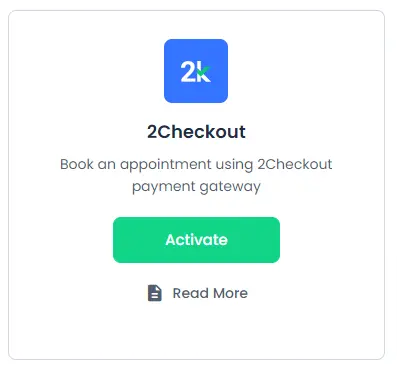 2Checkout Payment Gateway