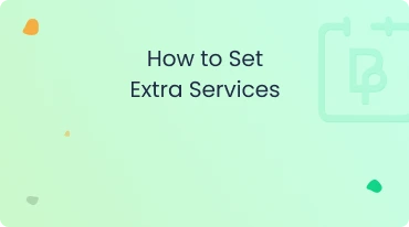 How To set Add Extra Services