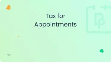 setup & use Tax for Appointments using BookingPress