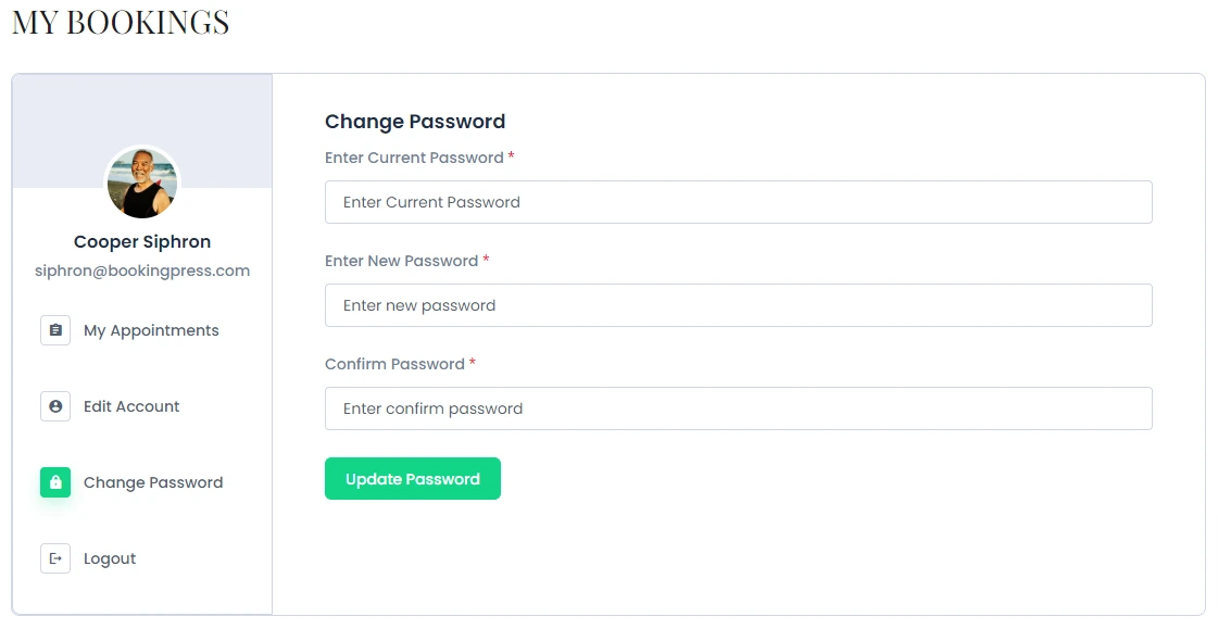 Change Password