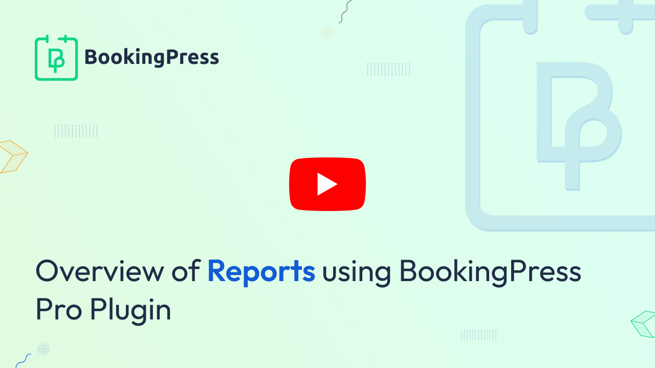 BookingPress Report