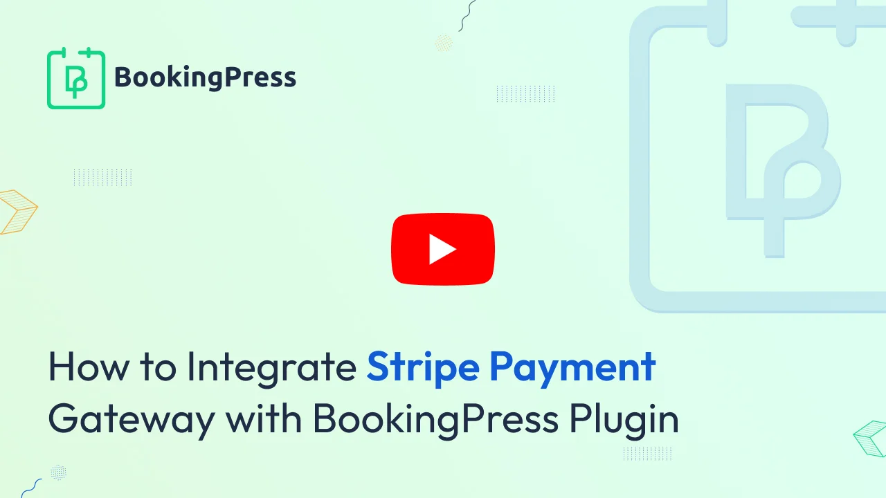 Stripe Add-on of BookingPress
