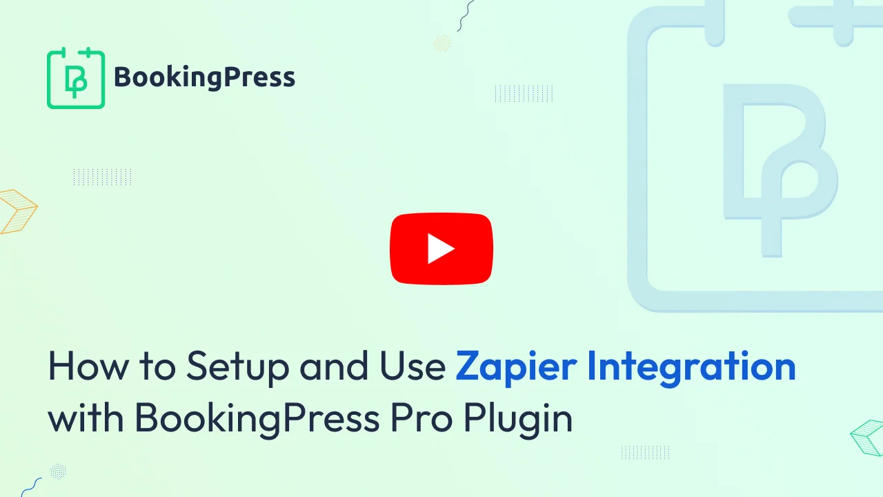 Zapier Integration with BookingPress