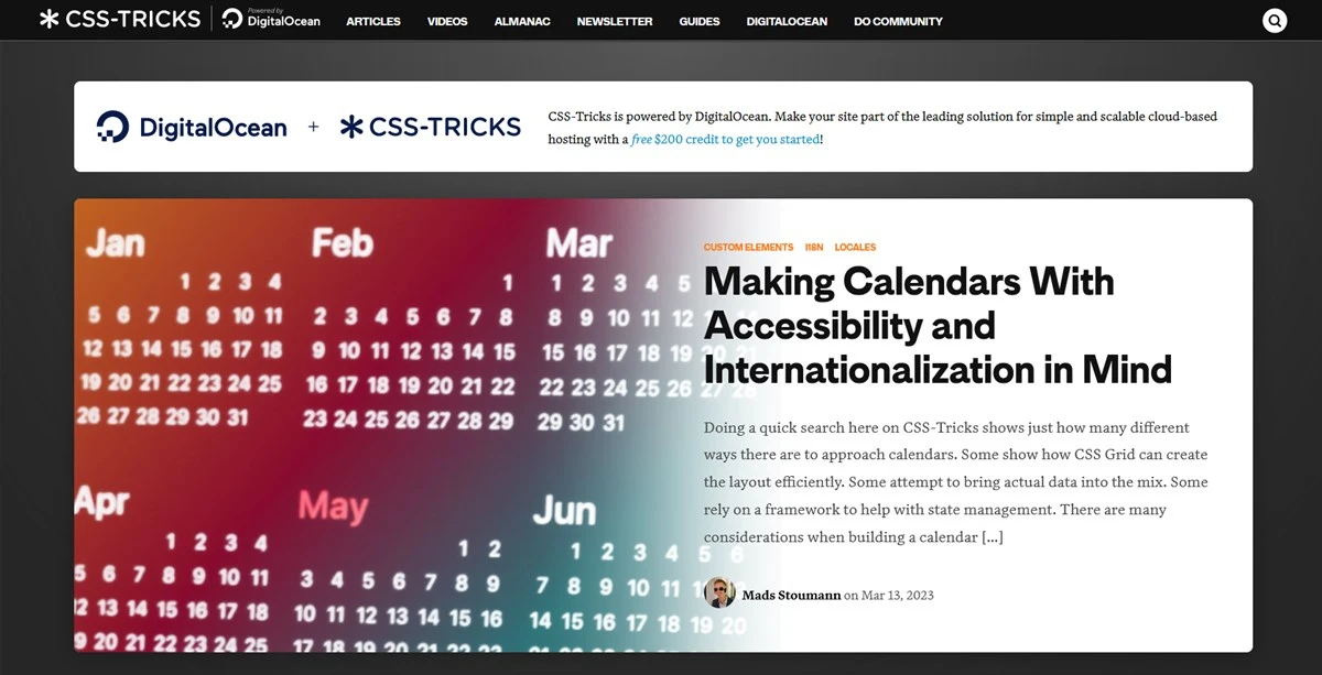 CSS-Tricks Website