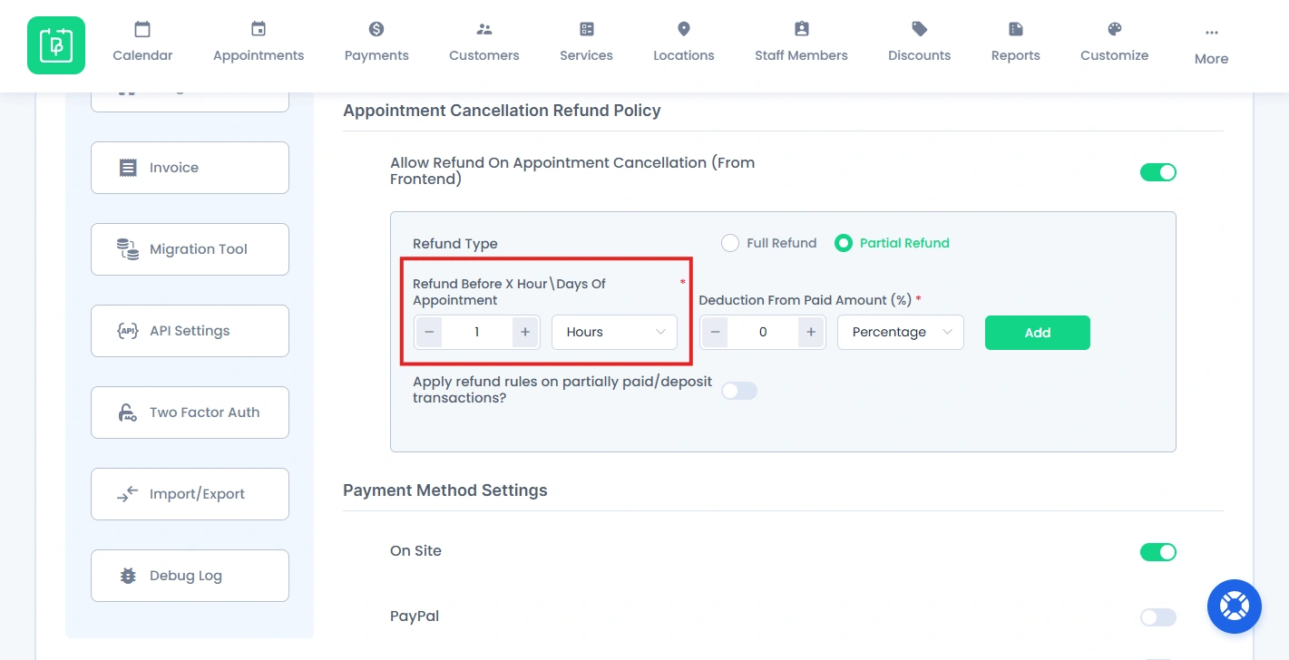 Refund Duration