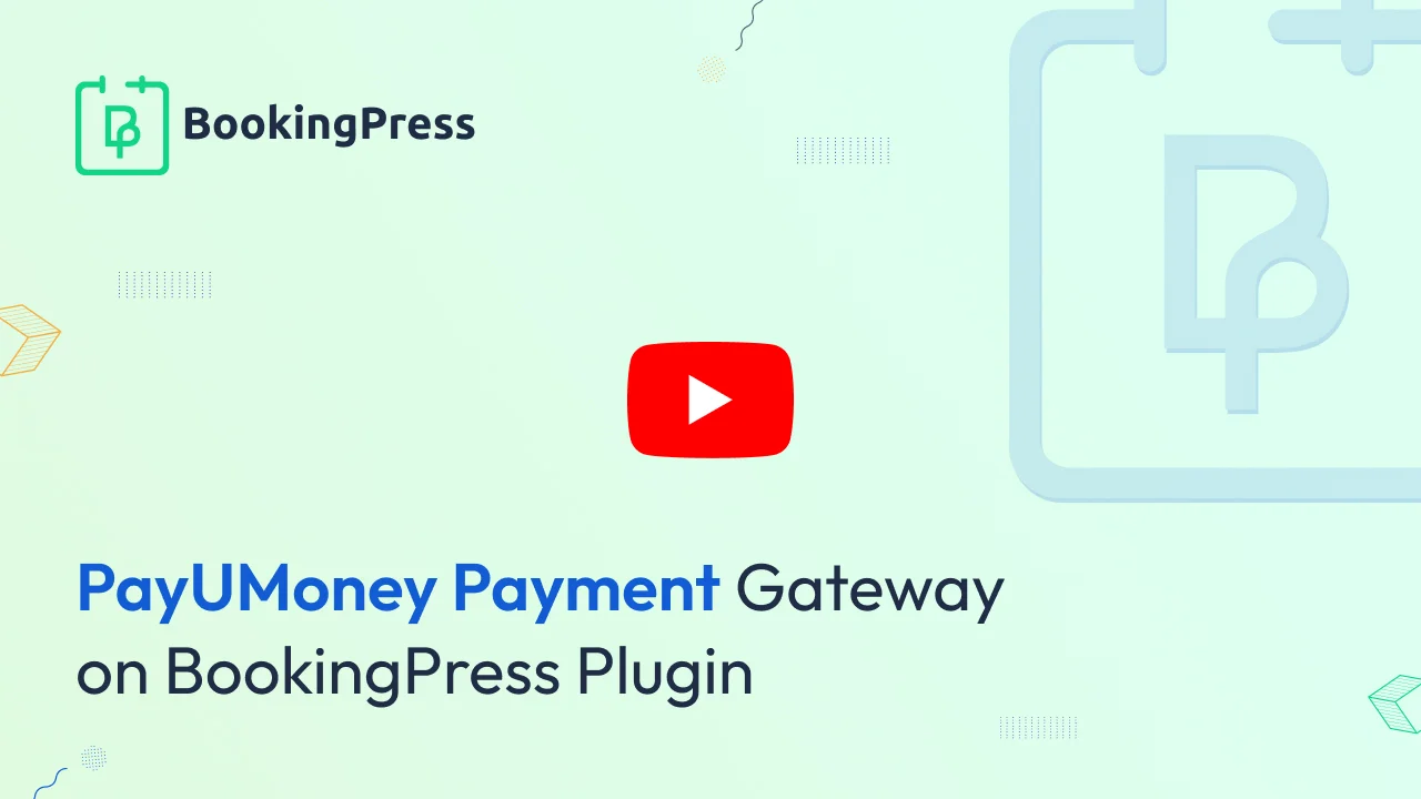 BookingPress PayUMoney Payment Gateway