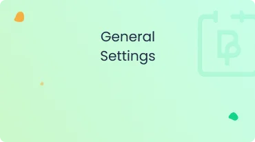 General Settings