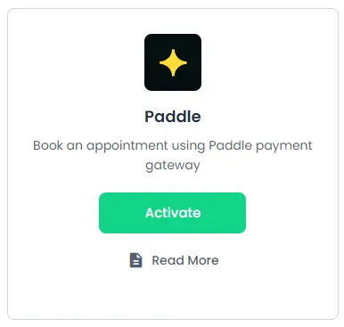 paddle payment gateway addon