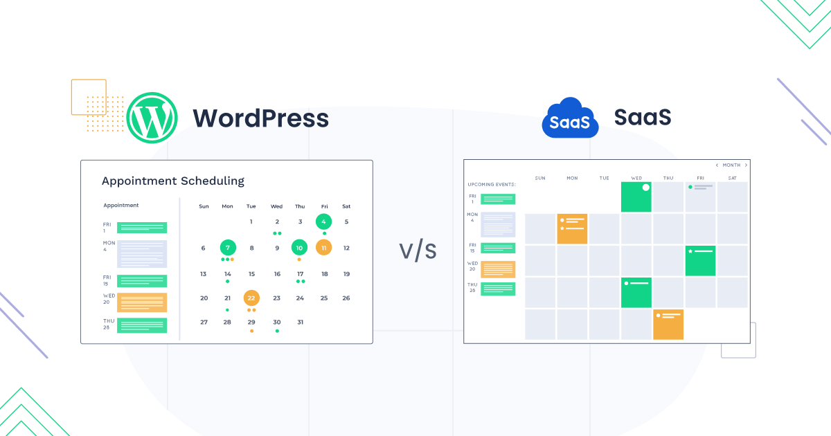 WordPress Scheduling Plugin vs Scheduling Software WordPress Scheduling Plugin vs Scheduling Software