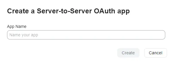 server auth app name