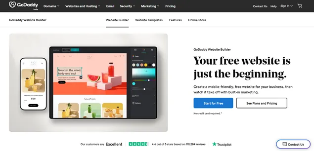 GoDaddy Website Builder