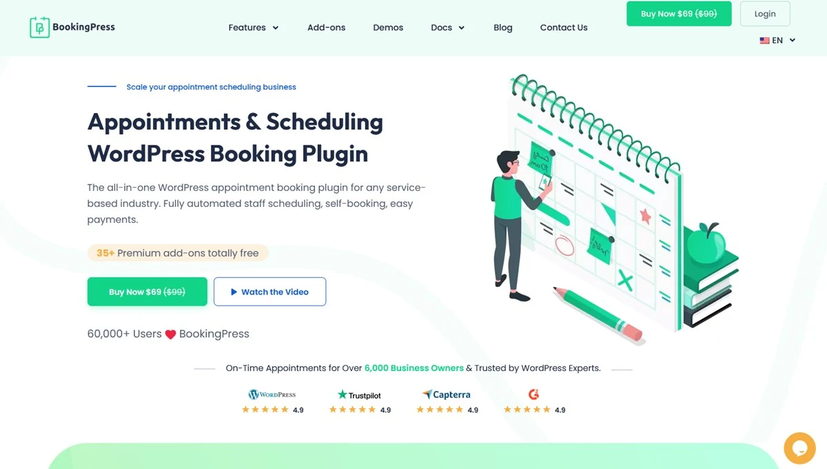BookingPress Appointment Booking Plugin