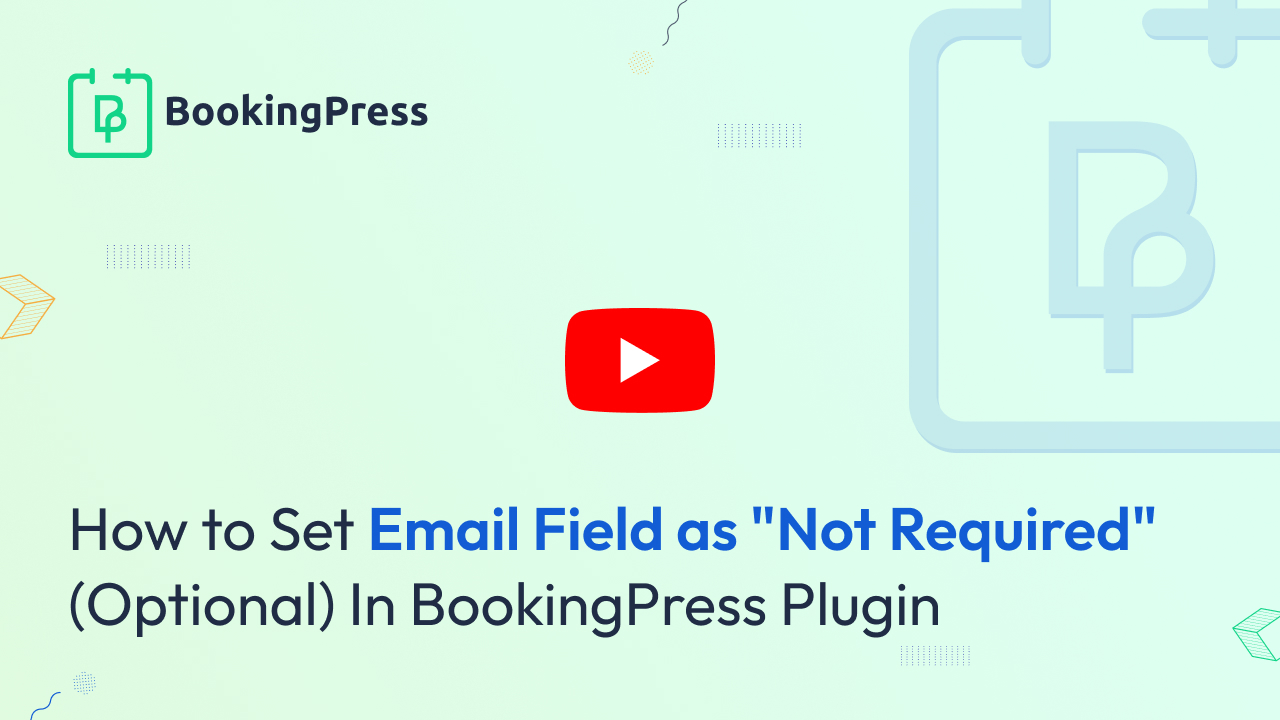 Email Field as Not Required