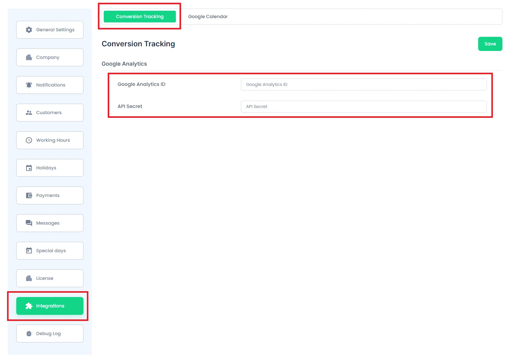 Conversion Tracking