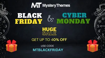 Mystery Themes WordPress Black Friday