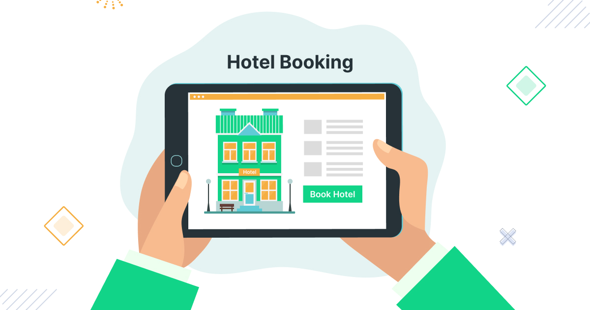 booking hotel room online