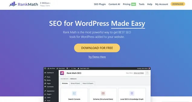 Rank Math SEO