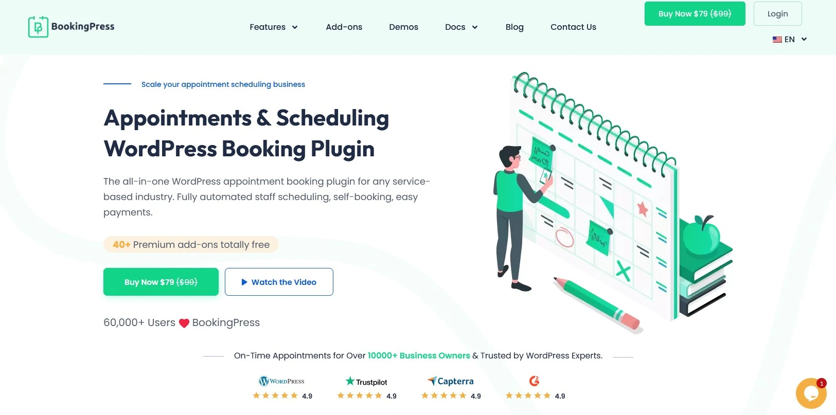 BookingPress Legal Scheduling Software