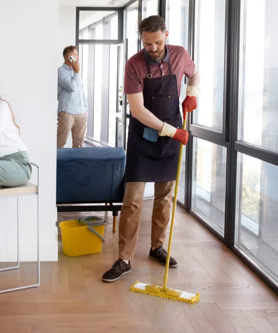 Cleaning service software