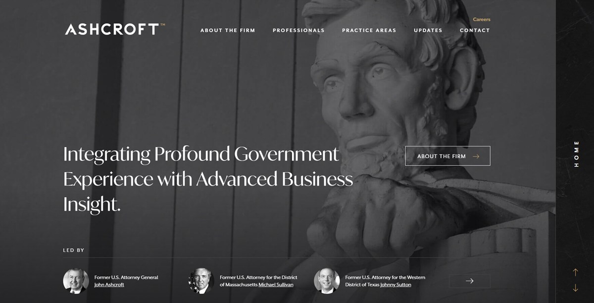 Ashcroft legal consulting website
