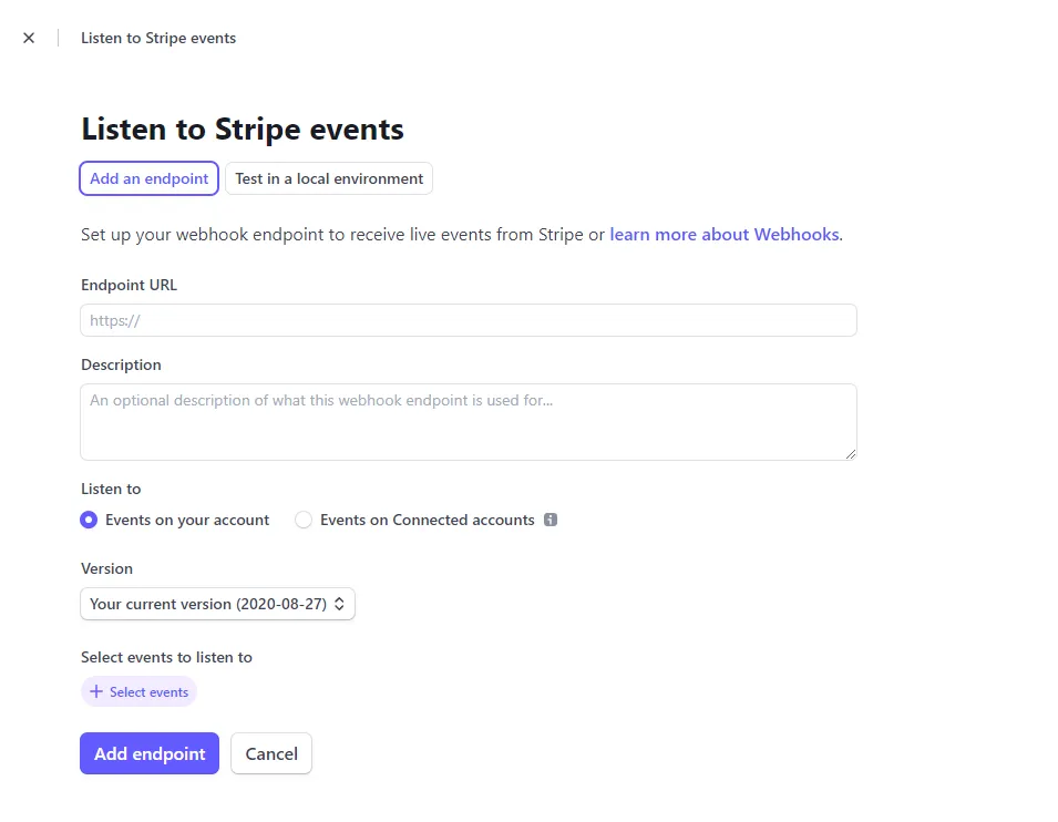 Stripe Event