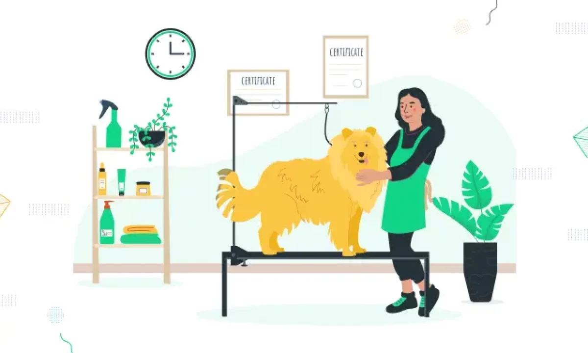 Vintage Happy Tails Grooming Salon 345+ Dog Grooming Business