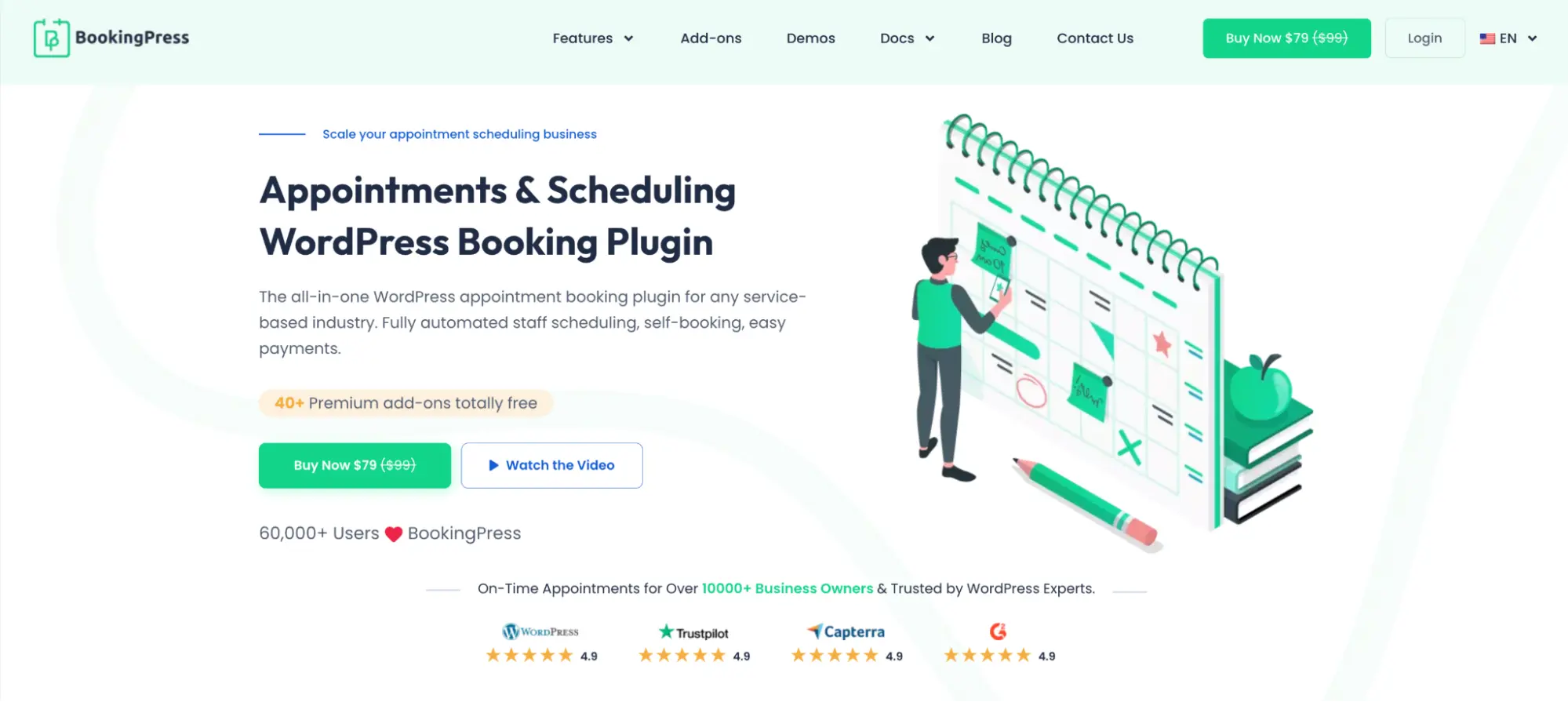 BookingPress - Affordable Bookly Alternative