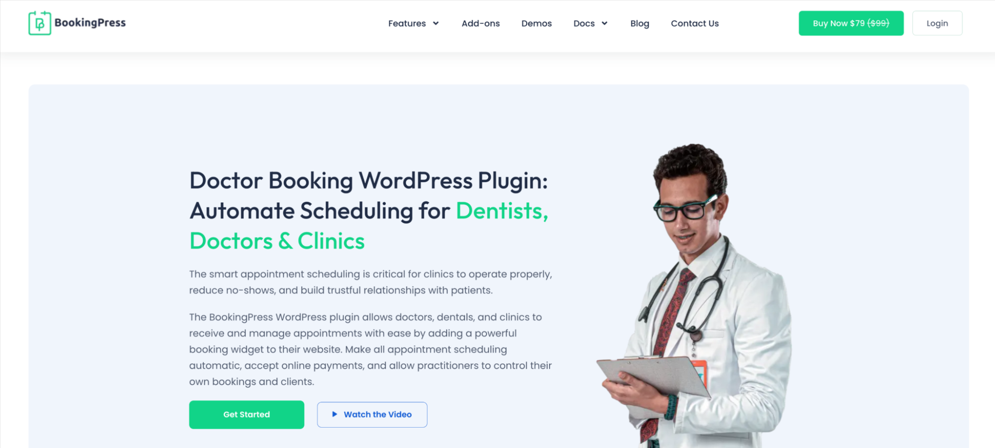 BookingPress for doctors