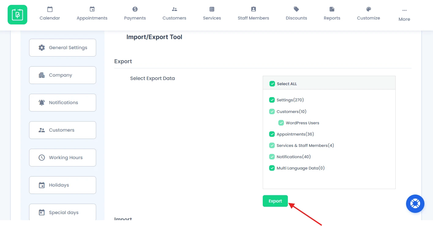 Export