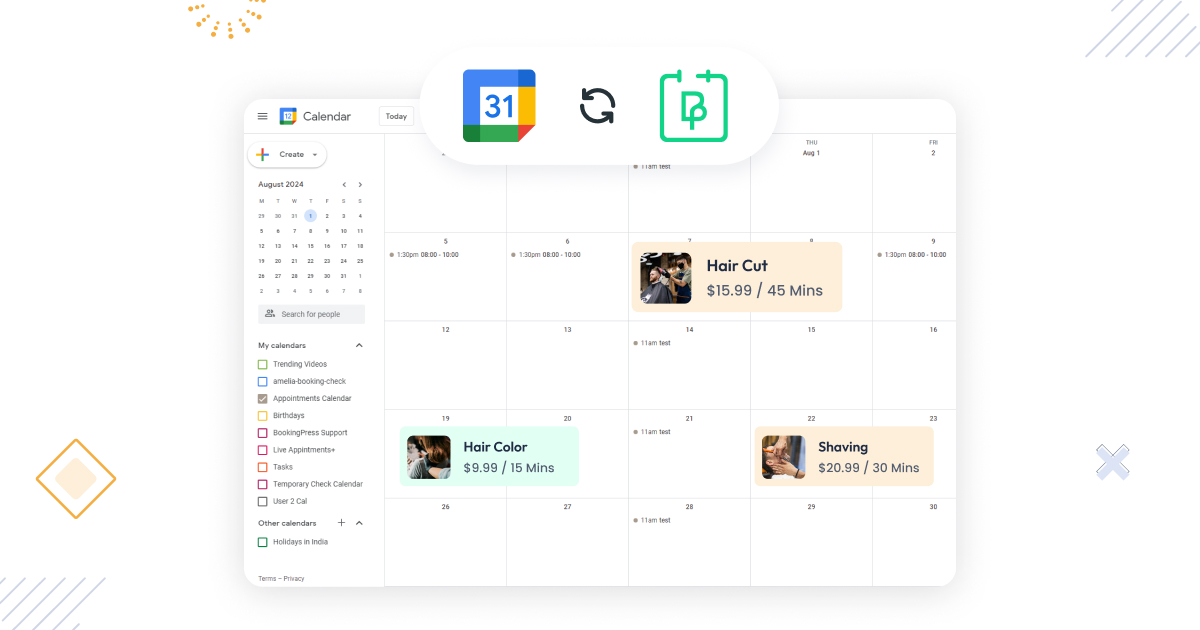 How to Enable Two-way Google Calendar Sync with BookingPress