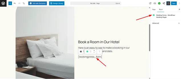 Add Booking Form