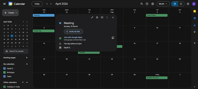 attach files in google calendar