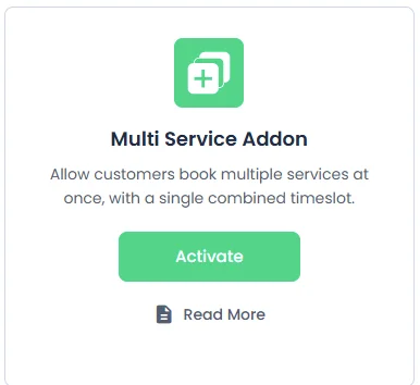 Multi Service Add-on