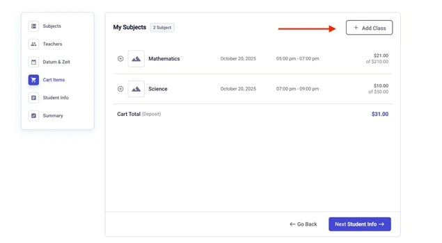 bookingpress cart addon