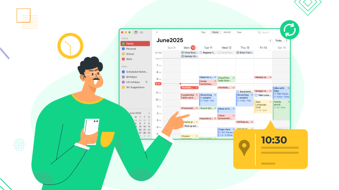 sync bookings with apple calendar