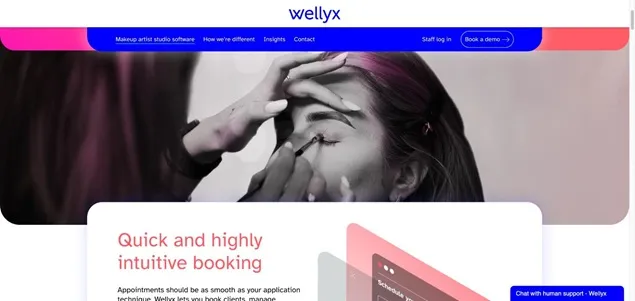 wellyx booking system