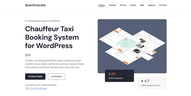 Chauffeur Taxi Booking System