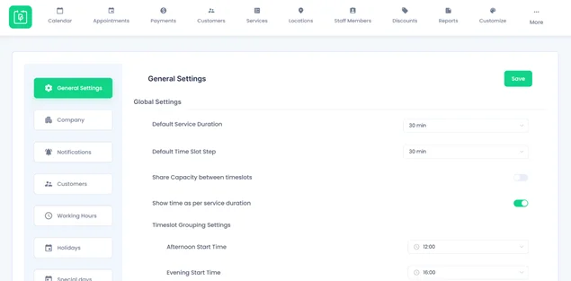 bookingpress time slot grouping