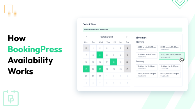 BookingPress Availability