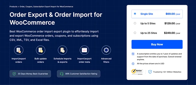 order import export for woocommerce