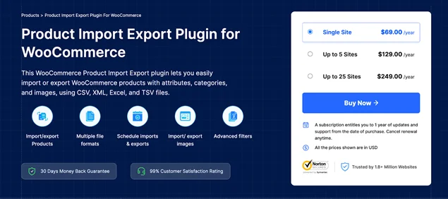 product import export plugin for woocommerce
